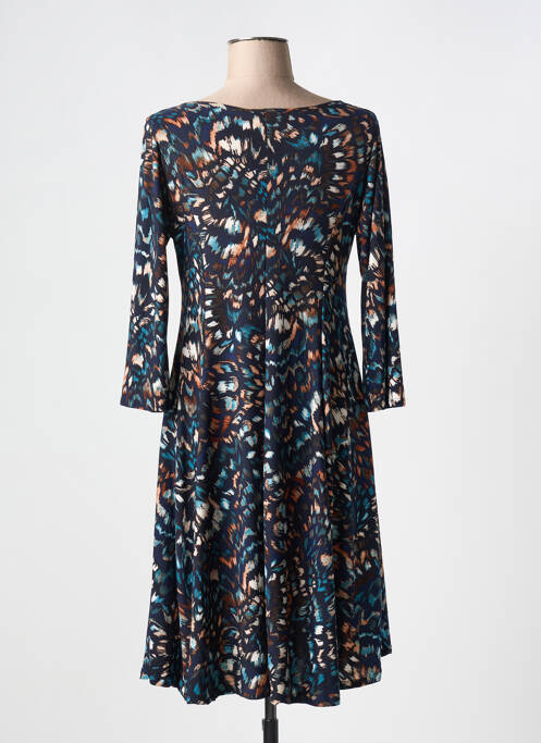 Robe mi-longue bleu JOY'S PARIS pour femme