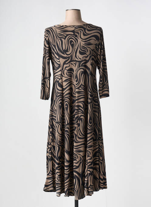 Robe mi-longue gris JOY'S PARIS pour femme