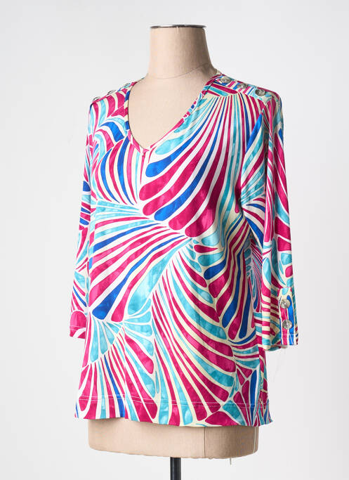 T-shirt rouge NIKI PARIS pour femme