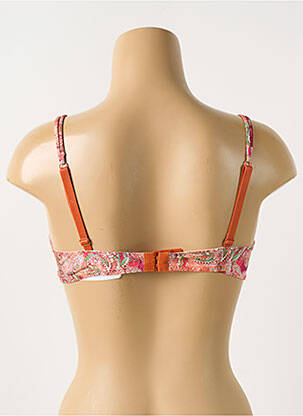 Soutien-gorge sans armature bralettes orange ANTIGEL femme