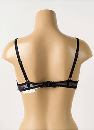 Soutien-gorge tissage dentelle haut soutien-gorge moulé noir AUBADE femme