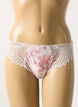 Culotte tissage dentelle blanc ANTIGEL femme