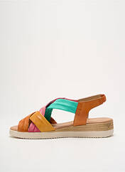 Sandales/Nu pieds orange LOLA CANALES pour femme seconde vue