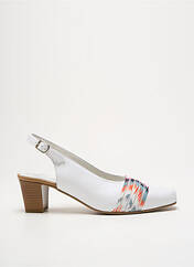 Escarpins blanc INEA pour femme seconde vue