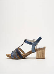 Sandales/Nu pieds bleu INEA pour femme seconde vue