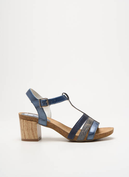 Sandales/Nu pieds bleu INEA pour femme