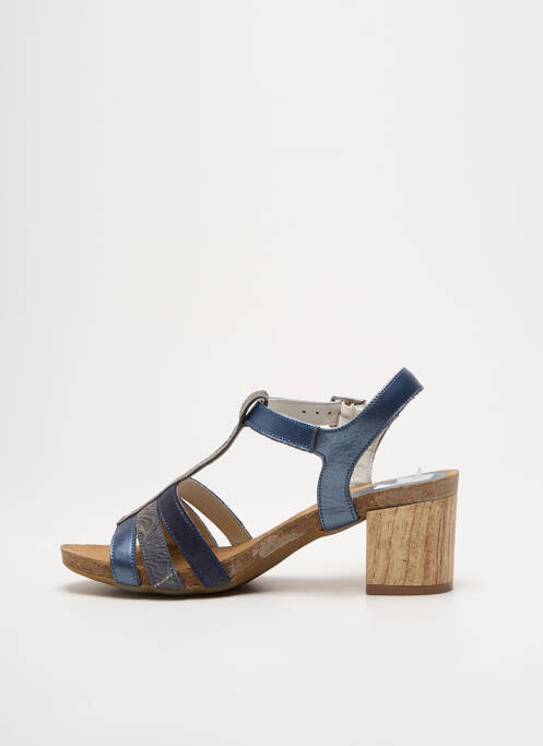 Sandales/Nu pieds bleu INEA pour femme