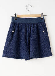 Short stretch taille élastique bleu MAYORAL fille