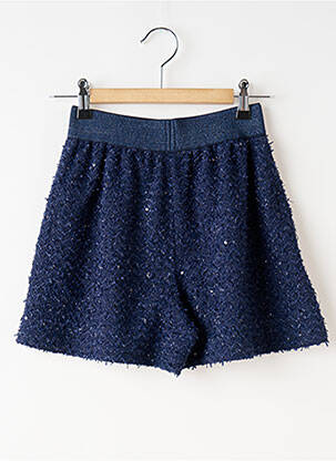 Short stretch taille élastique bleu MAYORAL fille