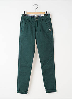 Pantalon slim vert NOPPIES pour garçon
