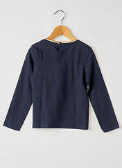 T-shirt bleu ELLE EST OU LA MER pour fille seconde vue