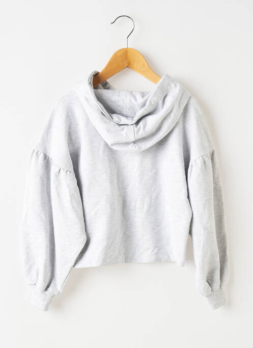 Sweat-shirt à capuche gris TIFFOSI pour fille