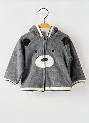 Veste casual col rond gris MAYORAL garcon