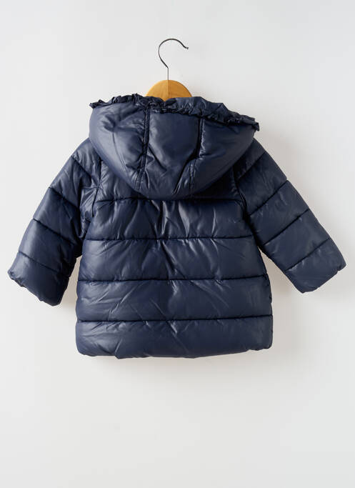 Doudoune manches longues a capuche bleu MAYORAL fille