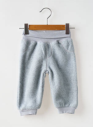 Pantalon droit resserrée sur le bas taille élastique gris SCHNIZLER fille