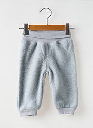 Pantalon droit resserrée sur le bas taille élastique gris SCHNIZLER fille