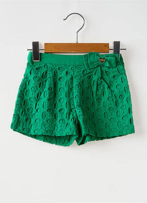 Short taille normale taille ajustable vert MAYORAL fille