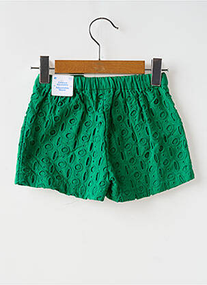 Short taille normale taille ajustable vert MAYORAL fille