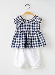 Ensemble short bleu MAYORAL pour fille seconde vue