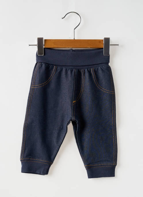 Pantalon droit taille normale taille élastique bleu SCHNIZLER garcon