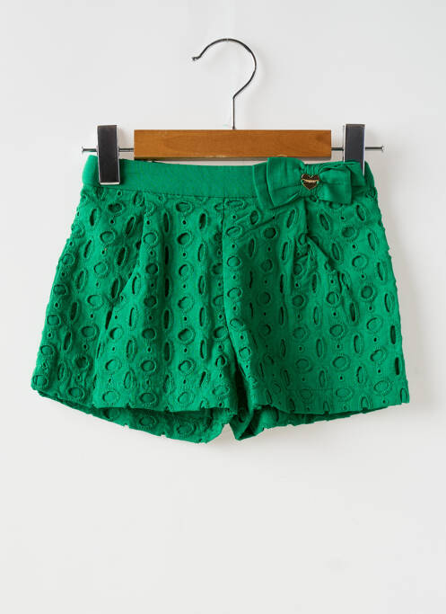 Short taille normale taille ajustable vert MAYORAL fille