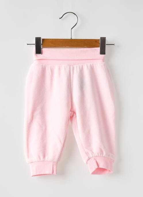 Pantalon droit rose SCHNIZLER pour fille