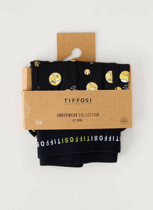 Boxer noir TIFFOSI pour garçon