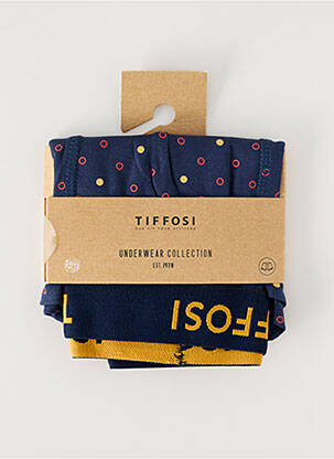 Boxer bleu TIFFOSI pour garçon