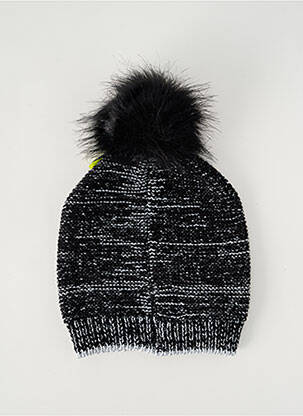 Bonnet maille opaque noir TIFFOSI femme