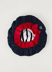 Chapeau bleu ELLE EST OU LA MER pour fille seconde vue