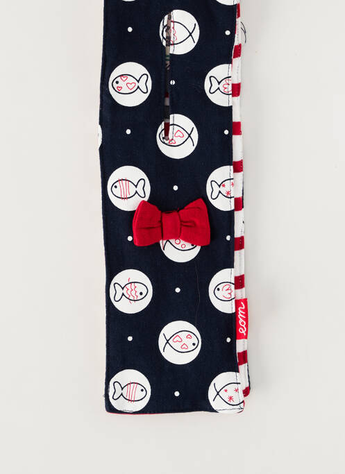 Echarpe bleu ELLE EST OU LA MER fille