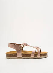 Sandales/Nu pieds rose PLAKTON pour fille seconde vue