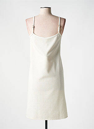 Robe de plage coupe cintrée beige GENIUS femme