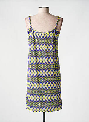 Robe de plage coupe cintrée jaune GENIUS femme