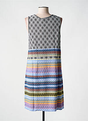 Robe courte sans manche sans manche bleu ALDO MARTIN'S femme
