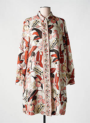 Robe courte orange MALIPARMI pour femme