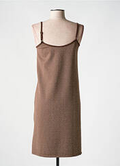 Robe de plage marron GENIUS pour femme seconde vue