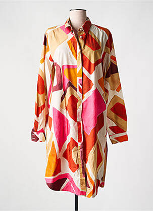 Robe mi-longue beige 0039 ITALY pour femme