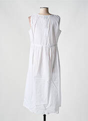 Robe mi-longue blanc ZEN ETHIC pour femme seconde vue