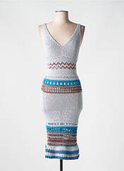 Robe mi-longue bleu PHO FIRENZE pour femme seconde vue