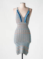 Robe mi-longue bleu PHO FIRENZE pour femme seconde vue