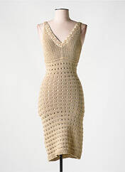 Robe mi-longue or PHO FIRENZE pour femme seconde vue