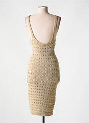 Robe mi-longue or PHO FIRENZE pour femme seconde vue