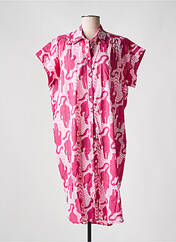 Robe mi-longue rose ZEN ETHIC pour femme seconde vue