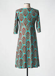 Robe mi-longue vert JUSTMINE pour femme seconde vue