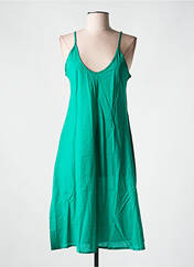 Robe mi-longue vert ZEN ETHIC pour femme seconde vue