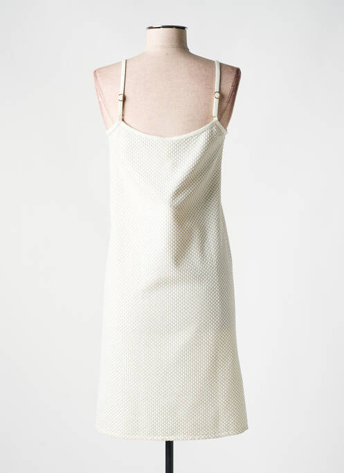 Robe de plage coupe cintrée beige GENIUS femme