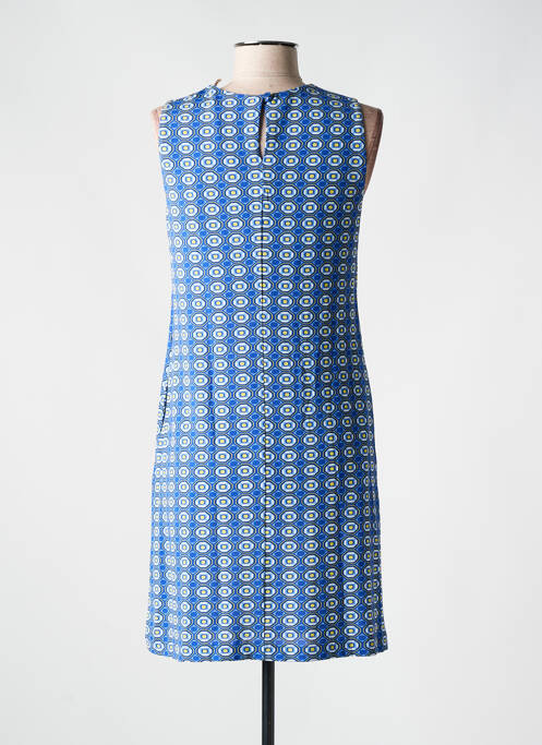 Robe courte bleu MALIPARMI pour femme