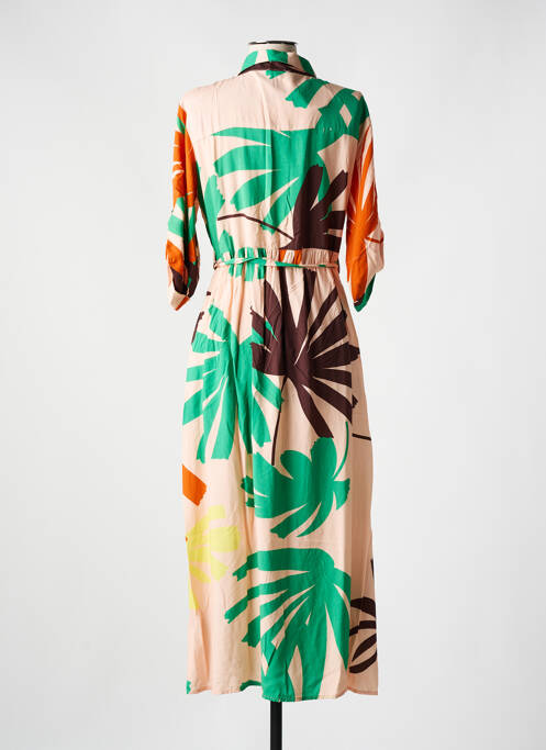 Robe longue beige JUSTMINE pour femme