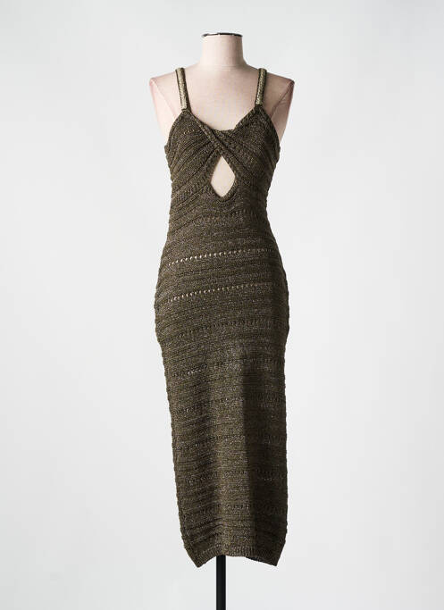 Robe longue vert PHO FIRENZE pour femme